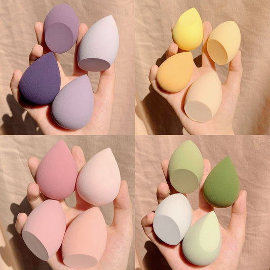 Pack de 4 Éponges Maquillage – Douceur & Précision en Série